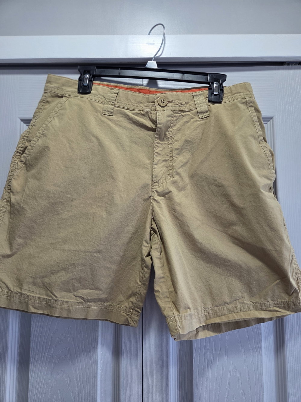 Men's Columbia Khaki Cotton Casual Shorts